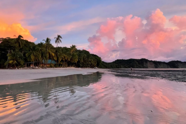 Playa Guiones is known for its amazing sunsets and community.